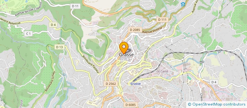 localisation de l'entreprise MONSIEUR JULIEN MARTELLO à GRASSE