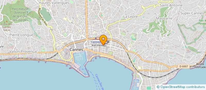 localisation de l'entreprise MONSIEUR JULIEN MARTIN  CANNES