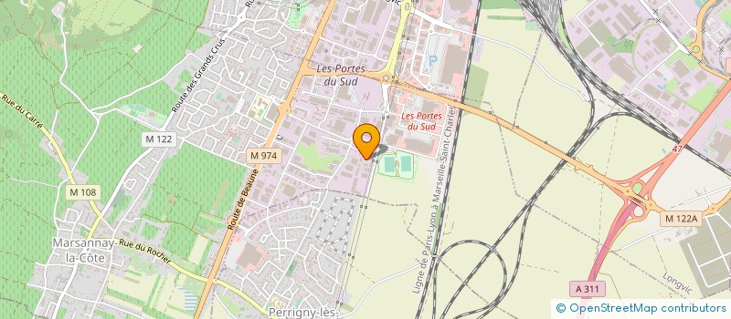 localisation de l'entreprise MONSIEUR JULIEN MARTIN à MARSANNAY-LA-COTE