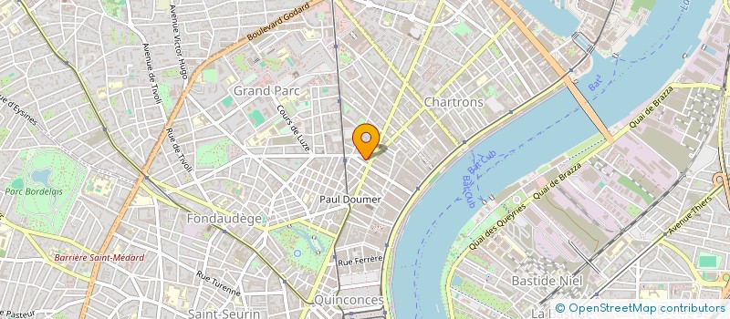 localisation de l'entreprise MONSIEUR JULIEN MARTIN SANCHEZ à BORDEAUX