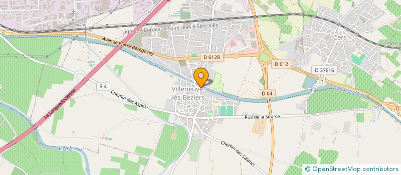 localisation de l'entreprise MONSIEUR JULIEN MARTINEZ à VILLENEUVE-LES-BEZIERS