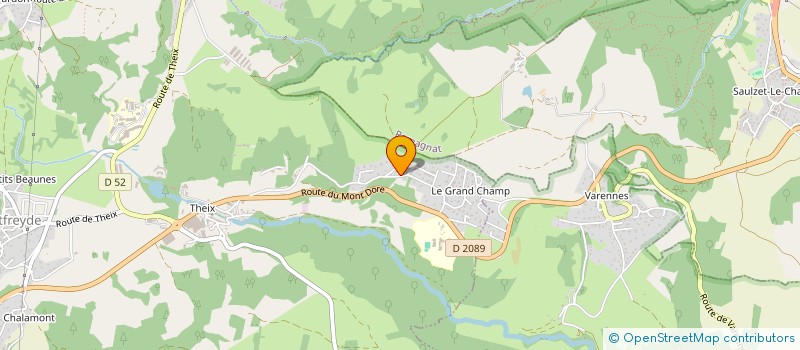 localisation de l'entreprise MONSIEUR JULIEN MARTINEZ  SAINT-GENES-CHAMPANELLE