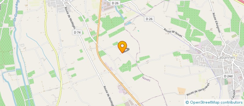 localisation de l'entreprise MONSIEUR JULIEN MARTINEZ  NOVES