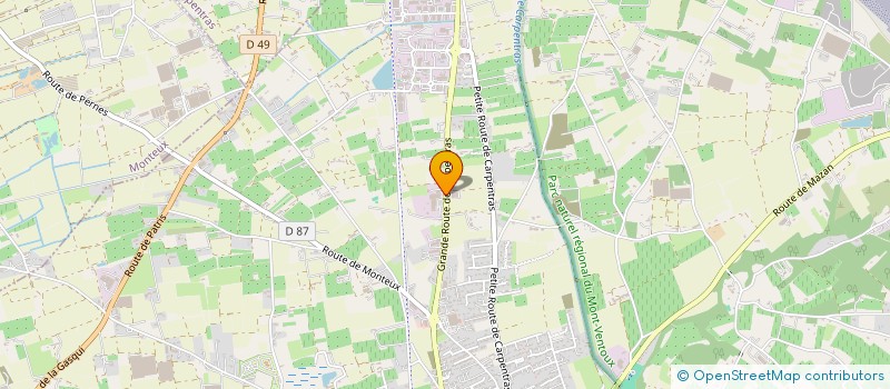 localisation de l'entreprise MONSIEUR JULIEN MARTINEZ à PERNES-LES-FONTAINES