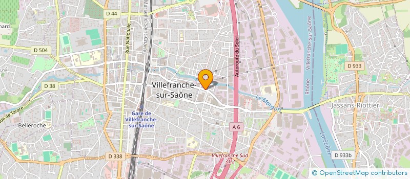 localisation de l'entreprise MONSIEUR JULIEN MARTINOT  VILLEFRANCHE-SUR-SAONE