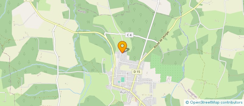 localisation de l'entreprise MONSIEUR JULIEN MARTINS RIBEIRO  AUROS