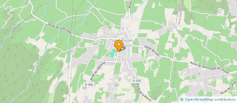 localisation de l'entreprise MONSIEUR JULIEN MARTY  PONT ST ESPRIT