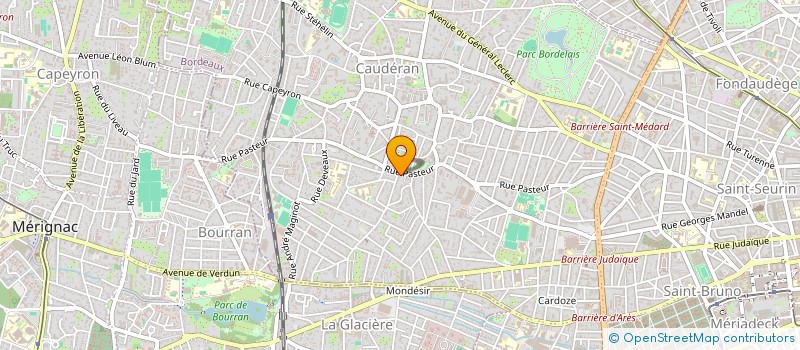 localisation de l'entreprise MONSIEUR JULIEN MAS à BORDEAUX