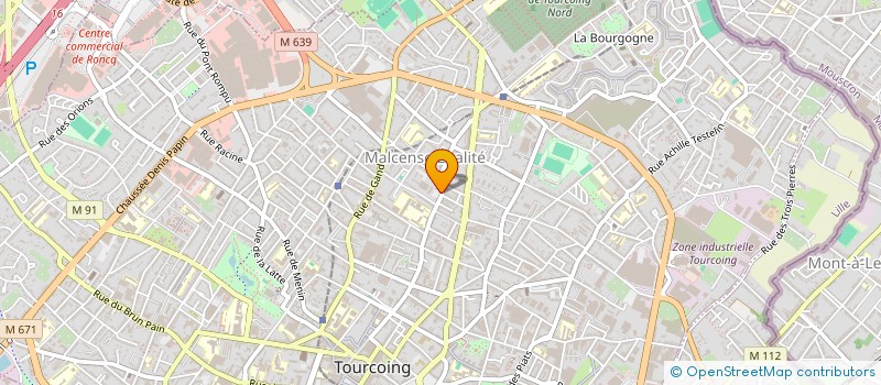 localisation de l'entreprise MONSIEUR JULIEN MASE à TOURCOING