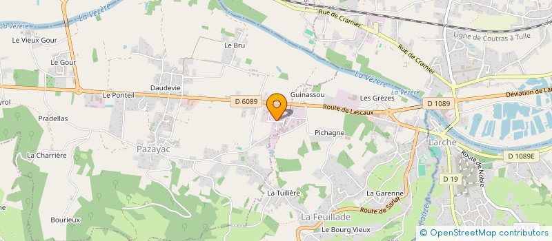 localisation de l'entreprise MONSIEUR JULIEN MASSALVE  COLY-SAINT-AMAND