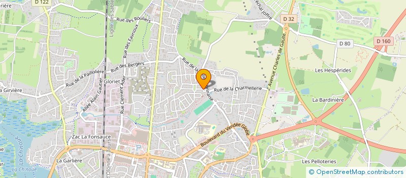 localisation de l'entreprise MONSIEUR JULIEN MASSE à LES SABLES-D'OLONNE