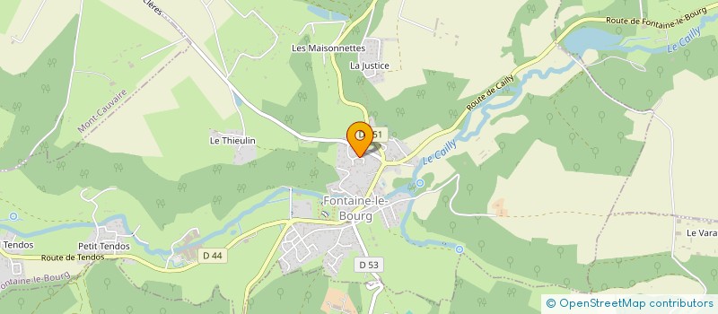 localisation de l'entreprise MONSIEUR JULIEN MASSE  FONTAINE-LE-BOURG