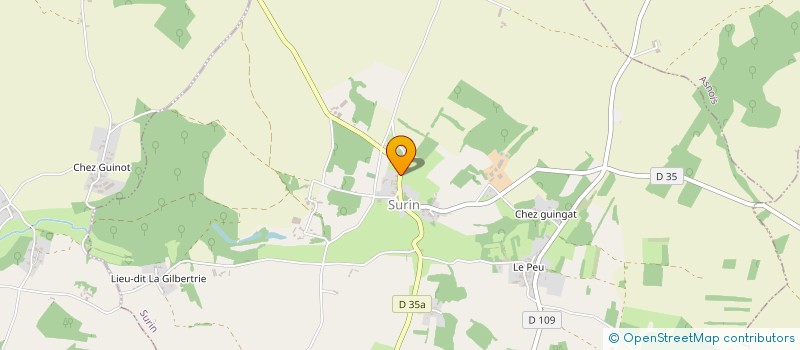 localisation de l'entreprise MONSIEUR JULIEN MASSINON  CHAUNAY