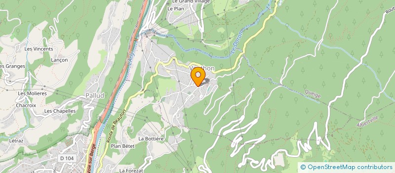 localisation de l'entreprise MONSIEUR JULIEN MASSON à VENTHON