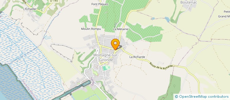 localisation de l'entreprise MONSIEUR JULIEN MASSONNAUD  MEURSAC