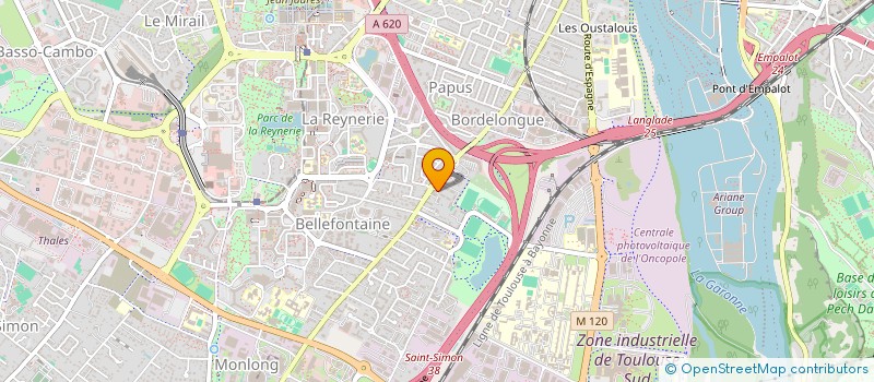 localisation de l'entreprise MONSIEUR JULIEN MASTRAPE à TOULOUSE
