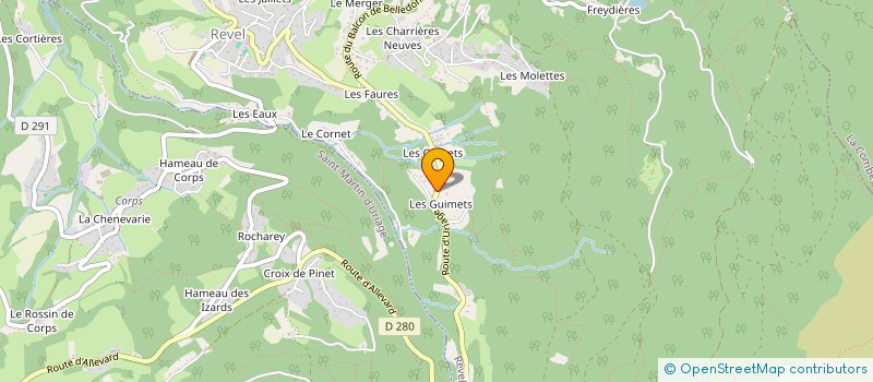 localisation de l'entreprise MONSIEUR JULIEN MASTROPIETRO à REVEL