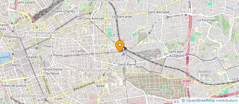 localisation de l'entreprise MONSIEUR JULIEN MATACCHIONE à MARSEILLE