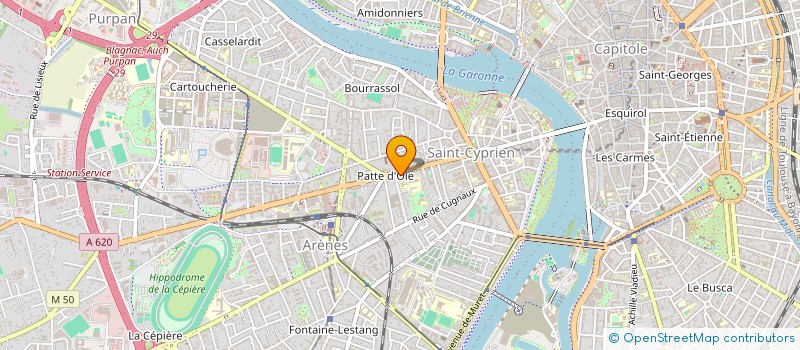 localisation de l'entreprise MONSIEUR JULIEN MATEOS  TOULOUSE