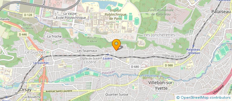 localisation de l'entreprise MONSIEUR JULIEN MATHIEU à PALAISEAU