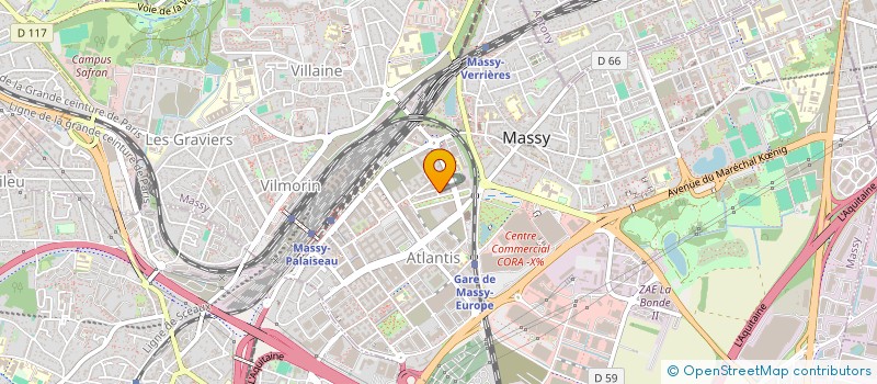 localisation de l'entreprise MONSIEUR JULIEN MATHIEU à MASSY