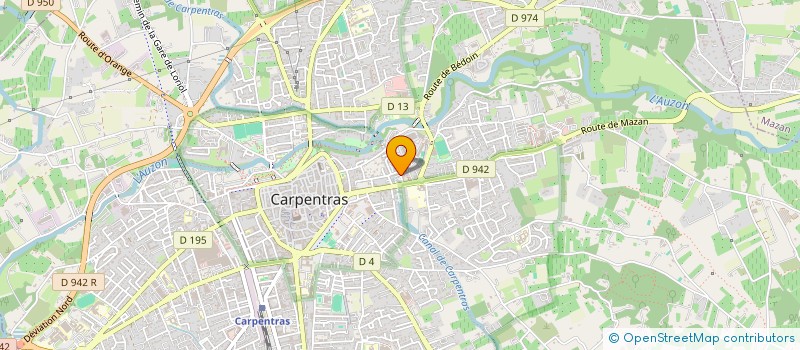 localisation de l'entreprise MONSIEUR JULIEN MATHIEU à CARPENTRAS