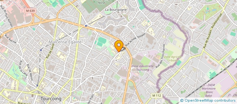 localisation de l'entreprise MONSIEUR JULIEN MATHON  TOURCOING