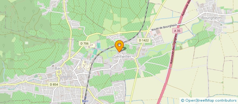 localisation de l'entreprise MONSIEUR JULIEN MATT  GERTWILLER