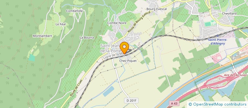 localisation de l'entreprise MONSIEUR JULIEN MAUBON  SAINT-JEAN-DE-LA-PORTE