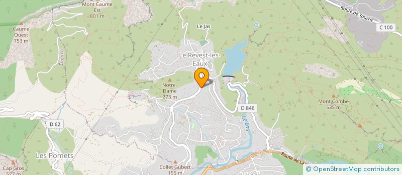 localisation de l'entreprise MONSIEUR JULIEN MAUDOUX  LE REVEST-LES-EAUX