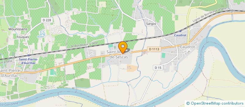 localisation de l'entreprise MONSIEUR JULIEN MAUGEY à SAINT-MARTIN-DE-SESCAS