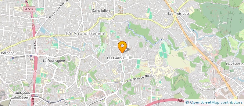 localisation de l'entreprise MONSIEUR JULIEN MAUREL à MARSEILLE