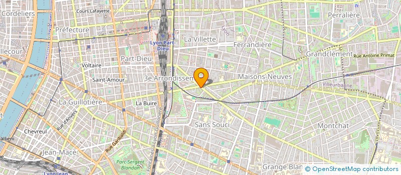 localisation de l'entreprise MONSIEUR JULIEN MAUREL  LYON