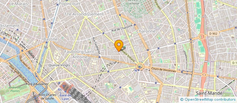 localisation de l'entreprise MONSIEUR JULIEN-MAURICE JULIEN ABBOU  PARIS