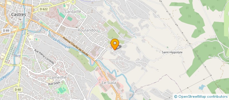 localisation de l'entreprise MONSIEUR JULIEN MAY  CASTRES