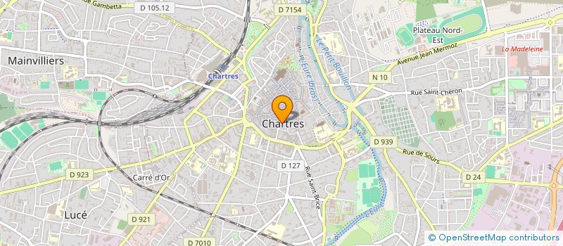localisation de l'entreprise MONSIEUR JULIEN MAYEUR à CHARTRES