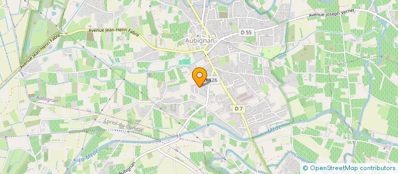 localisation de l'entreprise MONSIEUR JULIEN MAZARS  AUBIGNAN