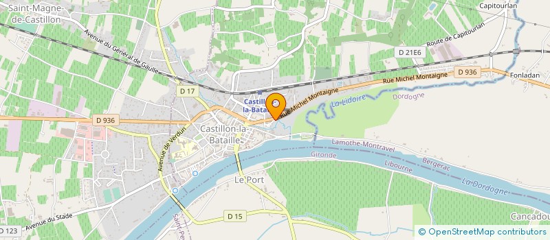 localisation de l'entreprise MONSIEUR JULIEN MAZIERE  MONTCARET