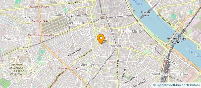 localisation de l'entreprise MONSIEUR JULIEN MAZILLE  BORDEAUX