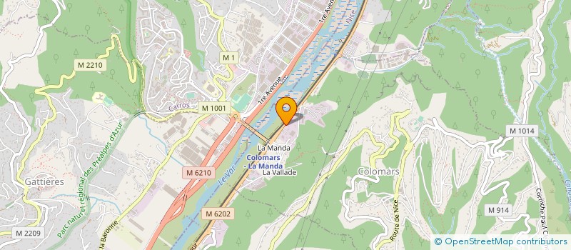 localisation de l'entreprise MONSIEUR JULIEN MAZZAFERRO  SAINT-BLAISE