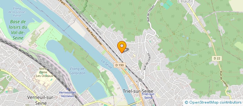 localisation de l'entreprise MONSIEUR JULIEN MAZZEI  TRIEL-SUR-SEINE