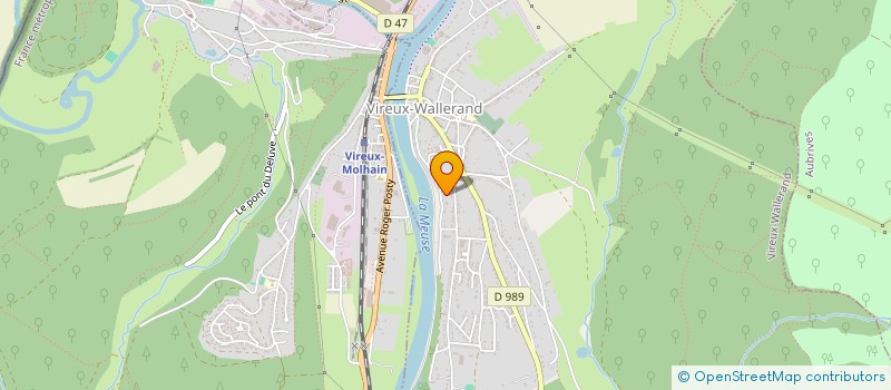 localisation de l'entreprise MONSIEUR JULIEN MEDINA  VIREUX-WALLERAND