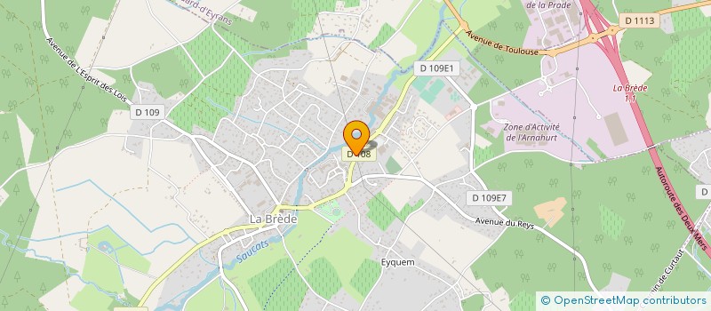 localisation de l'entreprise MONSIEUR JULIEN MEIRINHOS  SAUCATS