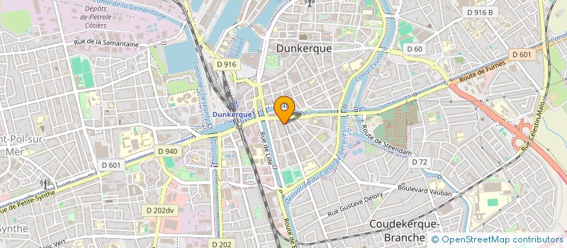 localisation de l'entreprise MONSIEUR JULIEN MELERO à DUNKERQUE