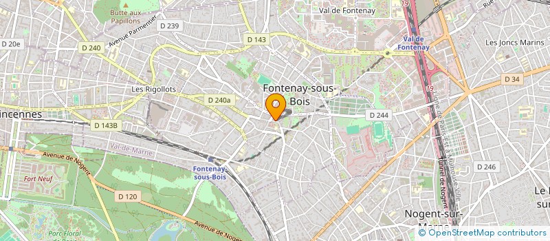 localisation de l'entreprise MONSIEUR JULIEN MENEGON à FONTENAY-SOUS-BOIS