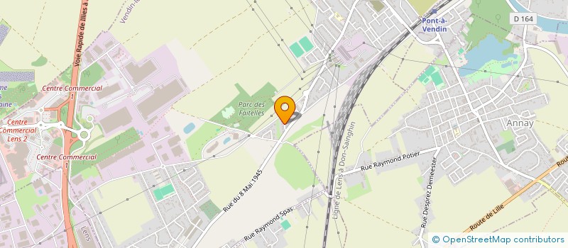 localisation de l'entreprise MONSIEUR JULIEN MENU  VENDIN-LE-VIEIL