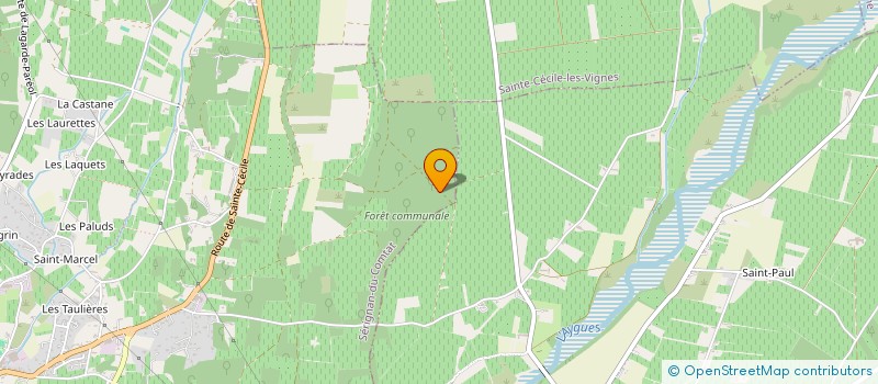 localisation de l'entreprise MONSIEUR JULIEN MERCIER  SERIGNAN-DU-COMTAT