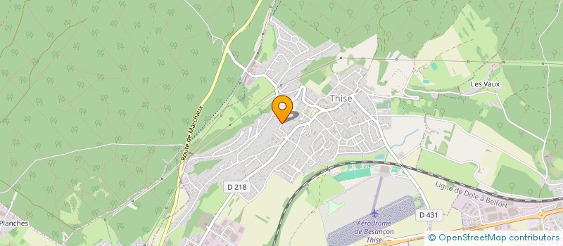 localisation de l'entreprise MONSIEUR JULIEN MERCIER  THISE