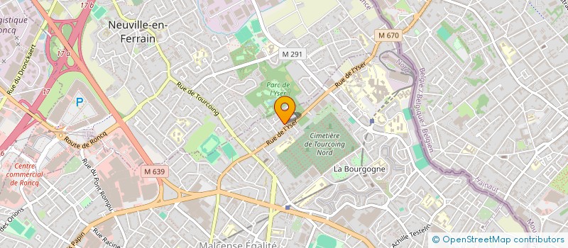 localisation de l'entreprise MONSIEUR JULIEN MERESSE  TOURCOING