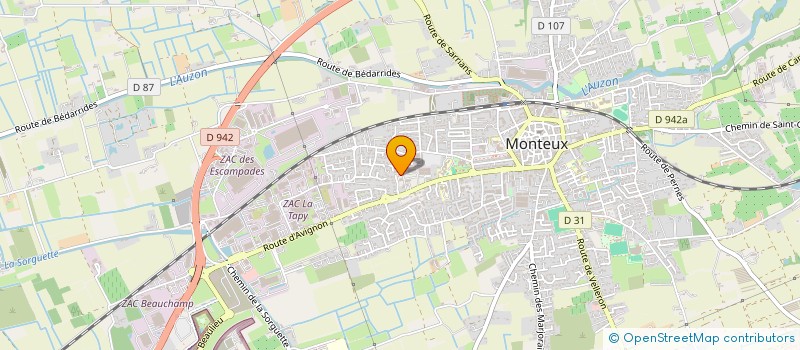 localisation de l'entreprise MONSIEUR JULIEN MERKLEN  MONTEUX